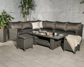 Royalcraft Paris 7 Piece Deluxe Modular Corner Dining Set Royalcraft Paris 7 Piece Deluxe Modular Corner Dining Set